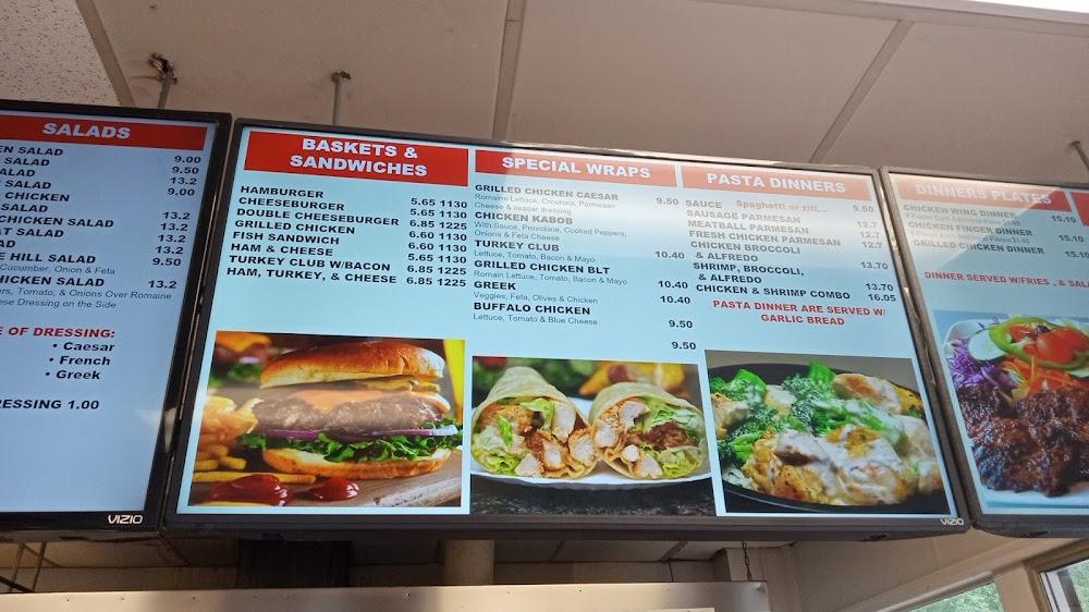 Top of the Hill Seafood & Subs Cheeseburger Sub
